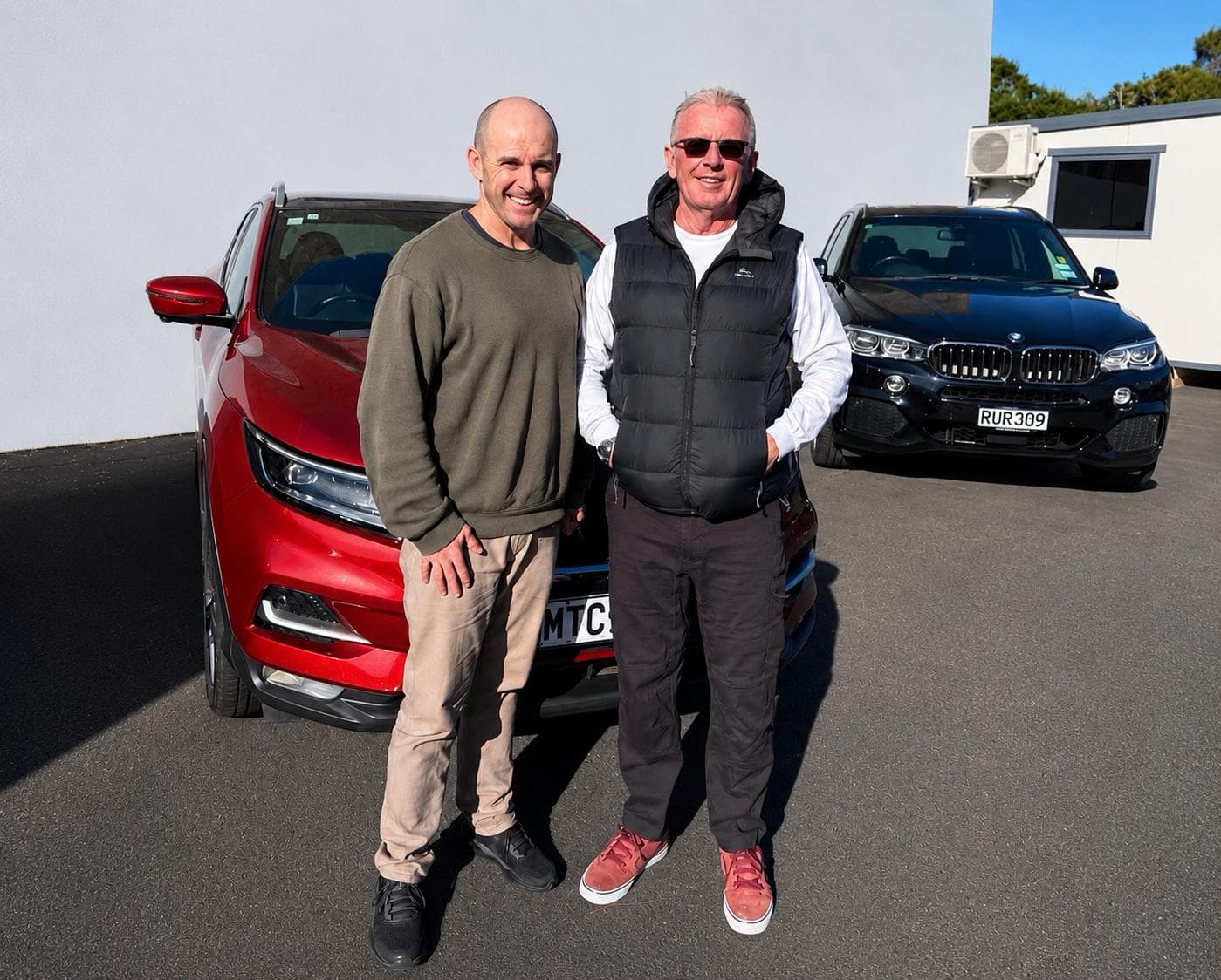 Dan and Andrew, the Sell My Car team